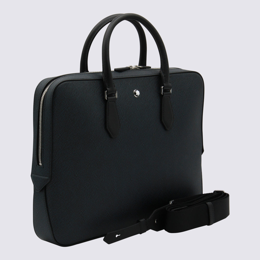 Montblanc Bags - TWEED BLUE | f3e1b22227560dfa9bf64d5bedc17ea57275c6fb