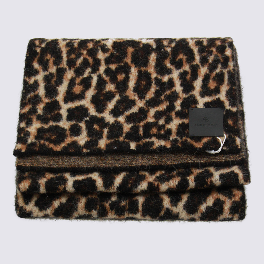 Anine Bing Scarfs - Brown | 2e728f78c1f631a61f723a66fdcd08760879d612