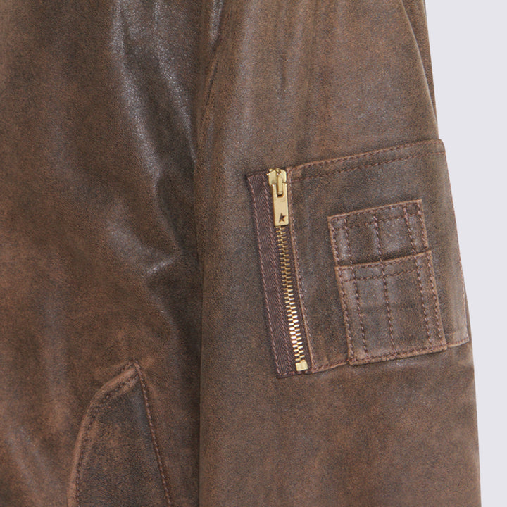 Golden Goose Jackets - FRENCH ROAST | 82c6b04b7dcf74c2d59d41decaf06cd2e01ed788