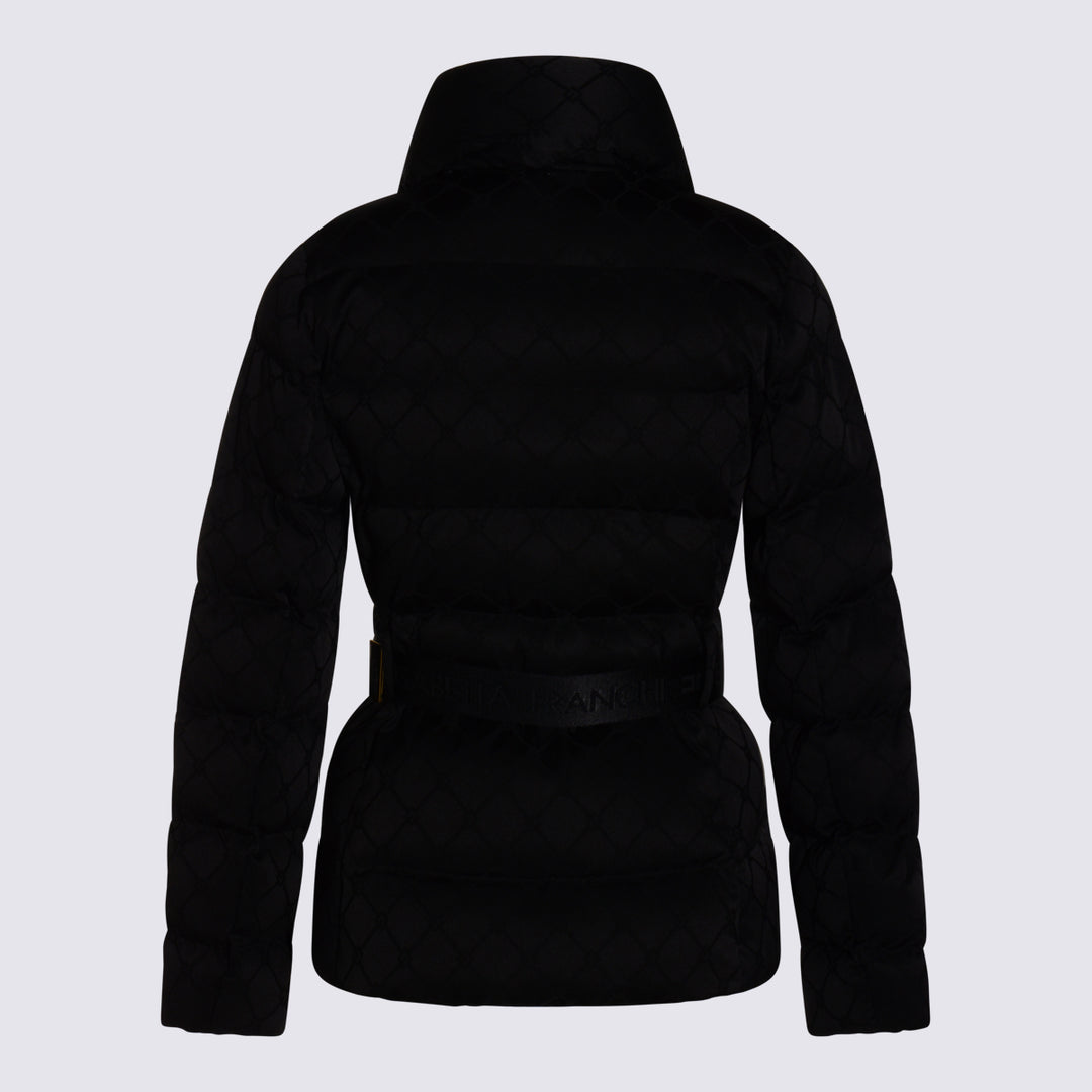 Elisabetta Franchi Coats - Blacks and greys | d700c4c3c086cb117de73aa4e71c333f9efaffed