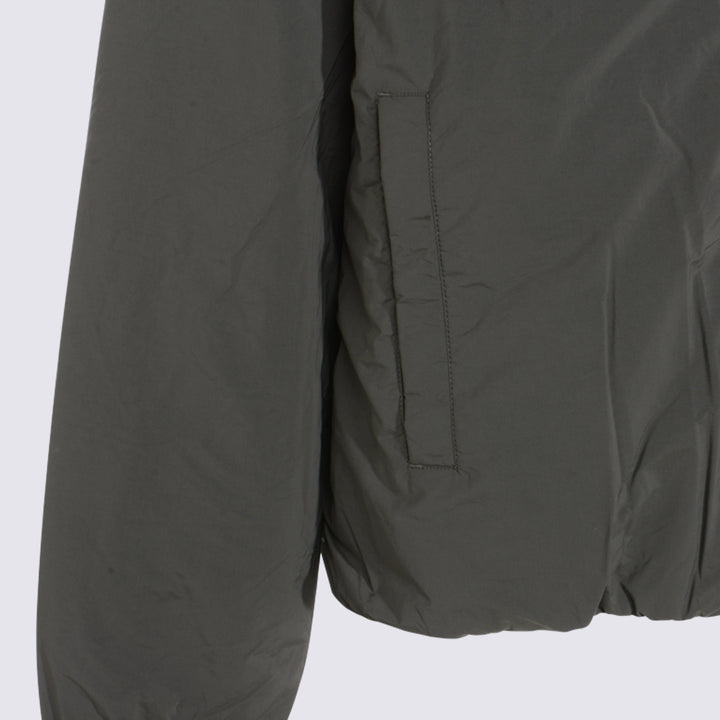 K-Way Jackets - GREEN BLACKISH | 66e3fb6771bfcb98a0c3bd5bab4c7c022789b93a