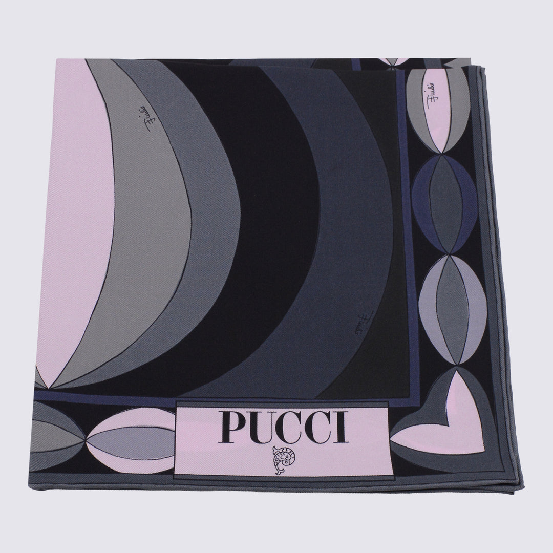 Emilio Pucci Scarfs - Blacks and greys | 4aed2e0d91d53703feffadd4888d95b0a8b3abfd