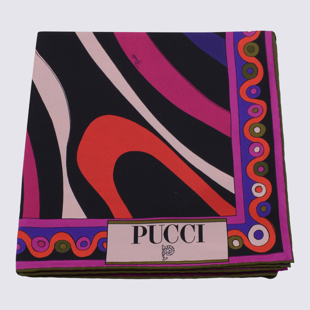 Emilio Pucci Scarfs - Vivaci | 03b549794fe10e256c20de00e44a17b0cfabaf36