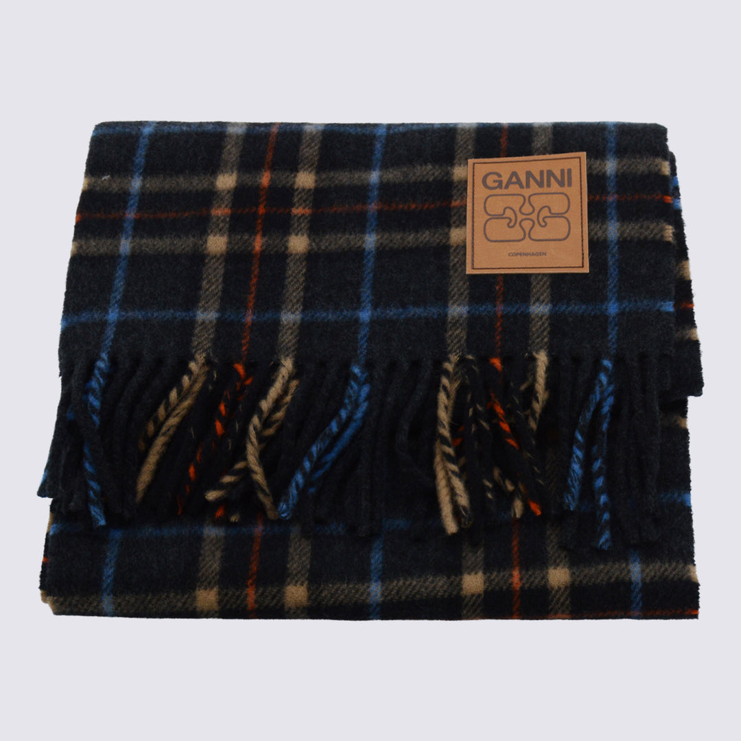 Ganni Scarfs - CHARCOAL GREY | 6a742b0b87e26f278a34fe64dc0bf7de1fa94a94