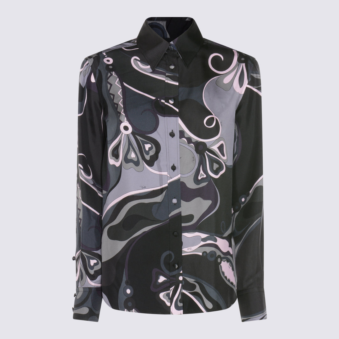 Emilio Pucci Shirts - Blacks and greys | 07d1be57a72d3c9435ca96aa96164c1b053c4610