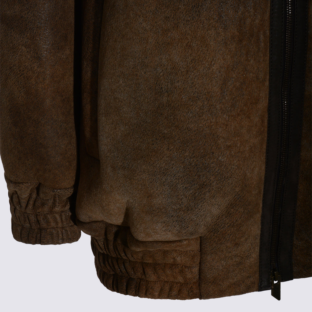 Salvatore Santoro Jackets - Brown | 80f9ddac9670685818704a0b9c67e50b5be22940