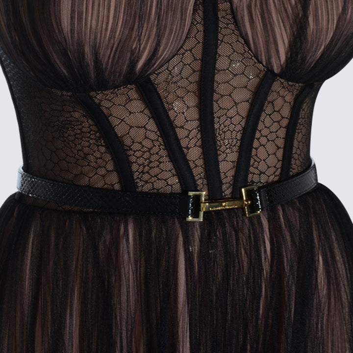 Elisabetta Franchi Dresses - Blacks and greys | 826690747cb5c399c9dc37bb16763be523cd717a