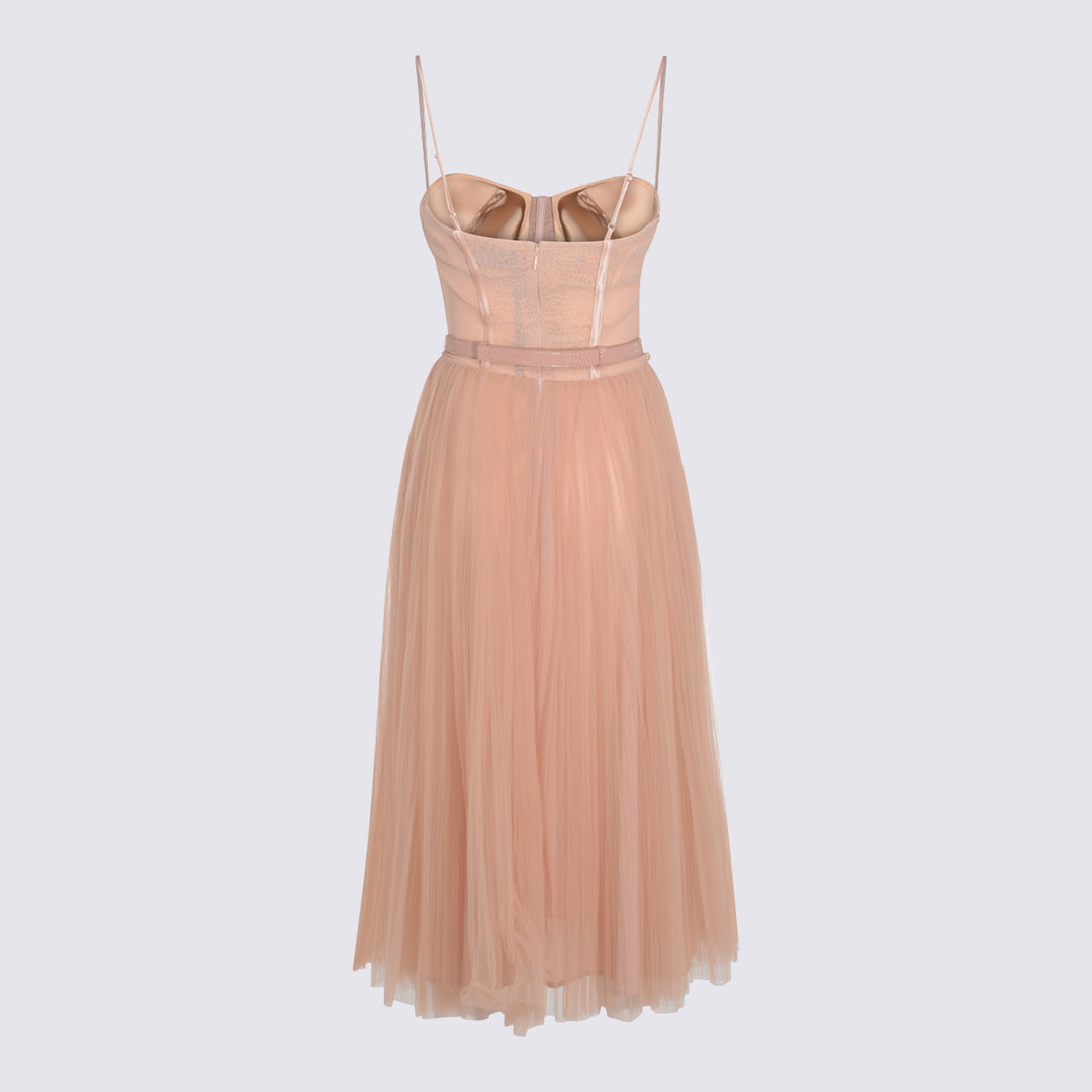 Elisabetta Franchi Dresses - Nude | fe334a9e239b1469fa406a54044ec4609ddb797c