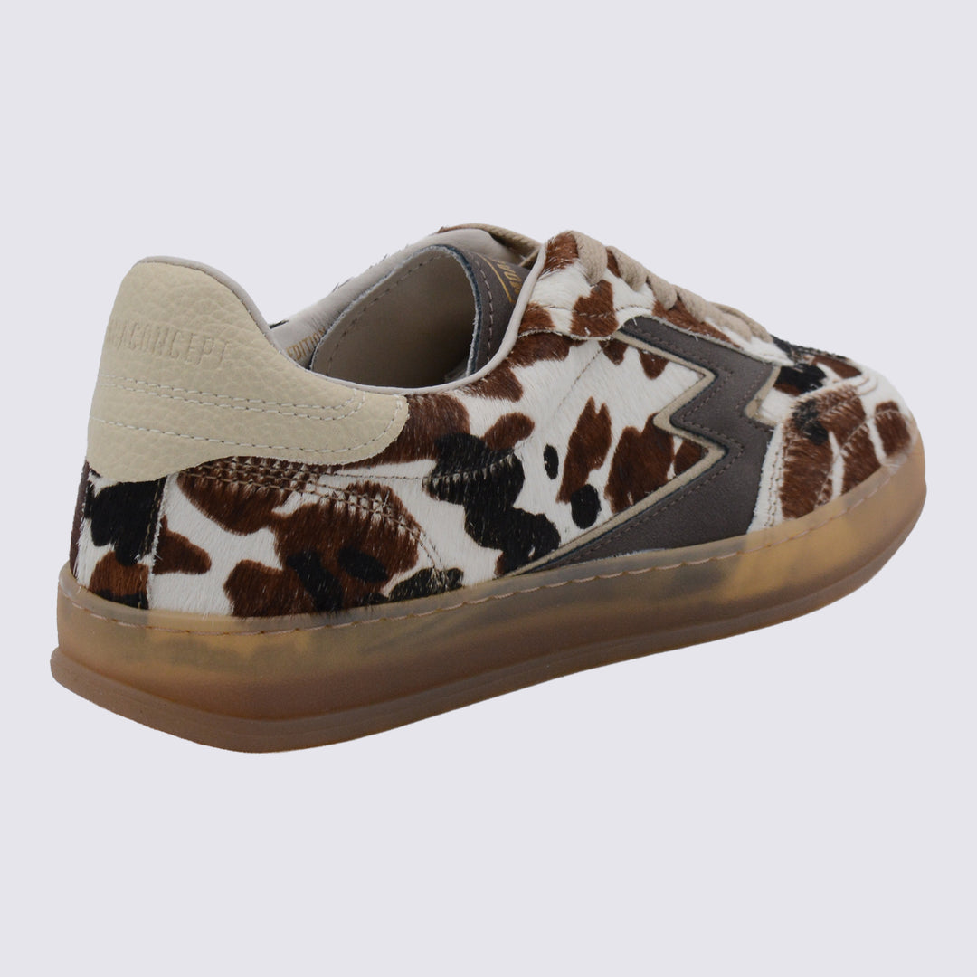Moaconcept Sneakers - COW PRINT | 97db82e01e30b3f7ffbfdaa5d6e963f1c41b306c