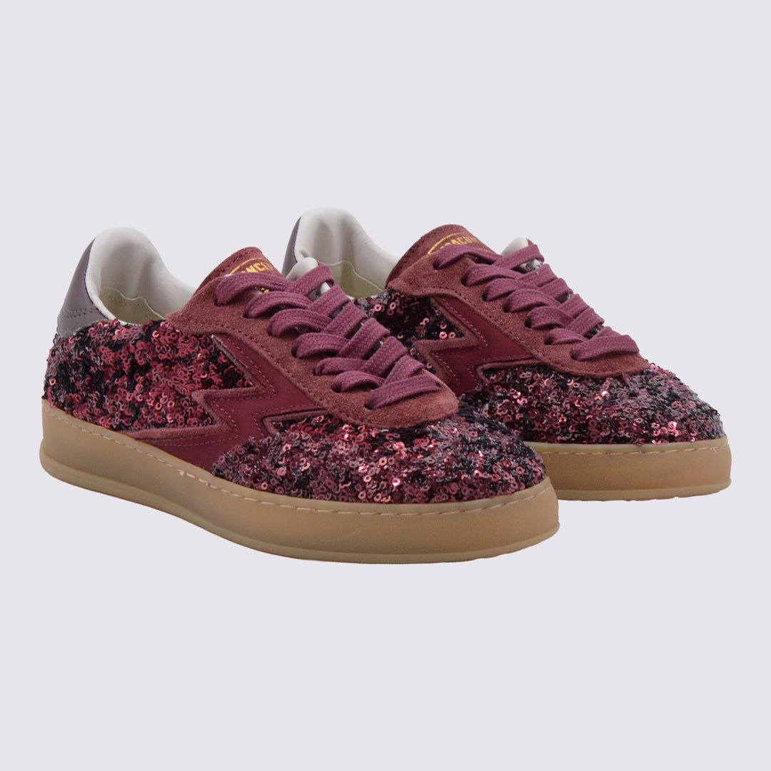 Moaconcept Sneakers - BORDEAUX PAILLETTES | 3eec9db8eca58ffa9dfa0a217091b65ba4f34a46