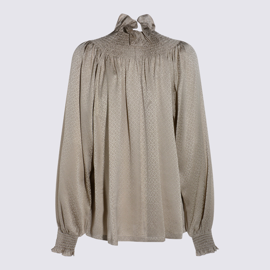 Burberry Shirts - TAUPE BEIGE IP PATT | 678f282f994f601ab6eea297fe6e291eee1a3ee0