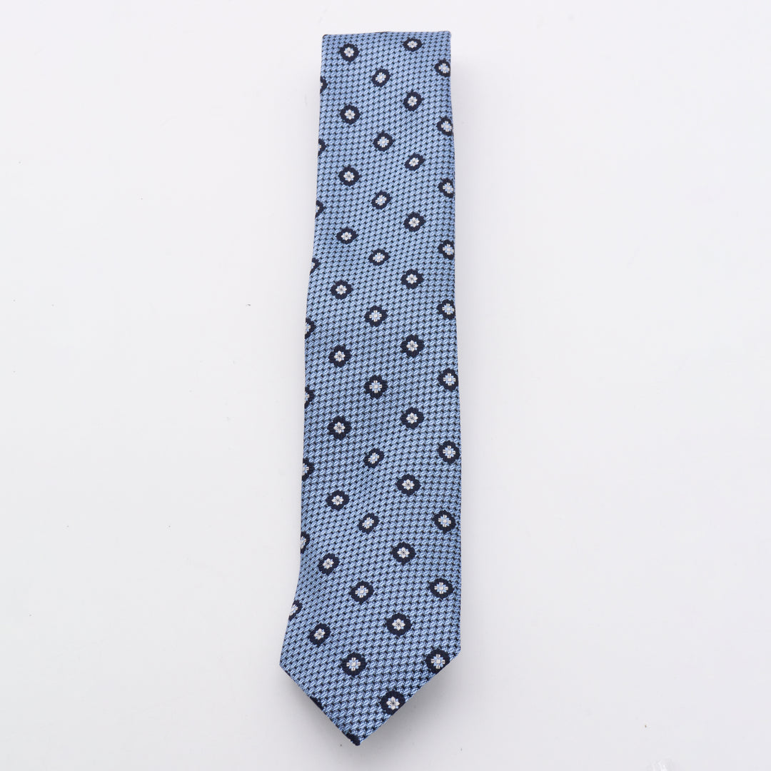 Zegna Ties - Blue and green | 743246fc181839075a00986df0f7f79efcde2411