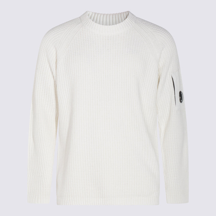 Cp Company Sweaters - GAUZE WHITE | fe6fe79729980a11fd8f468c5c1af69eb6313391