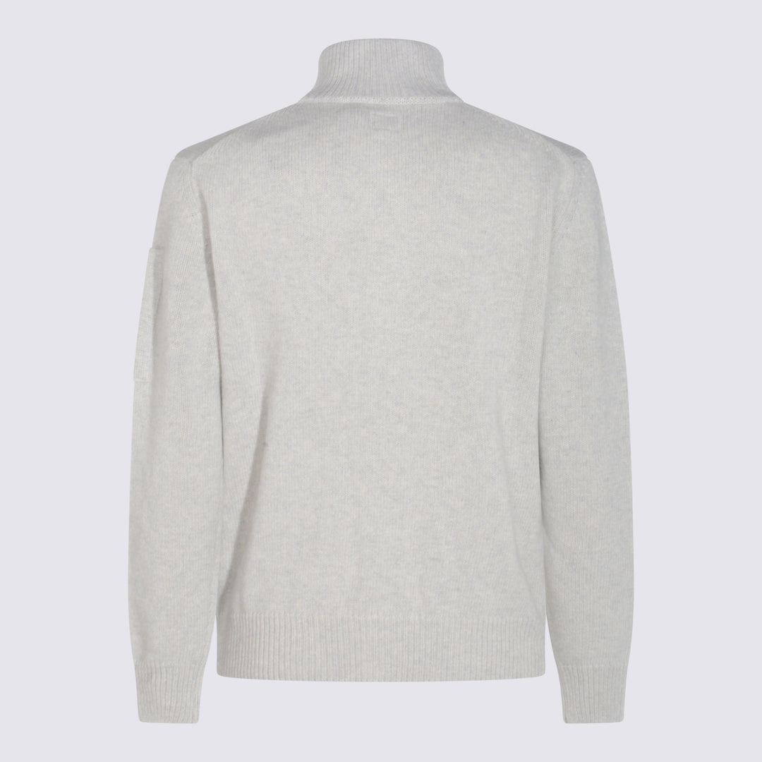 Cp Company Sweaters - OFF WHITE MELANGE | ab0fee43883b0d1d701529fa8407522e6a37f09d