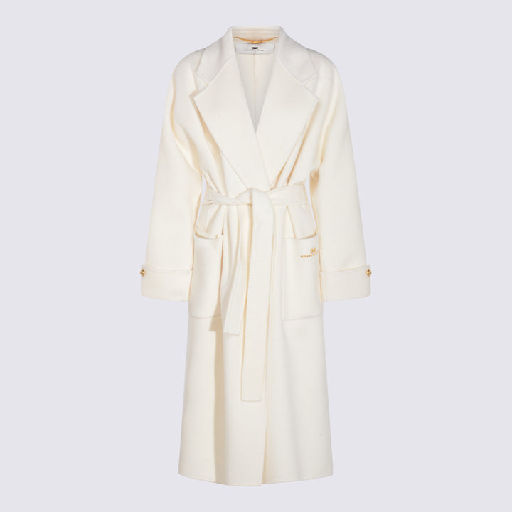 Elisabetta Franchi Coats - MILK | d352cd03e06766aab1bd6831606b5e112d997521