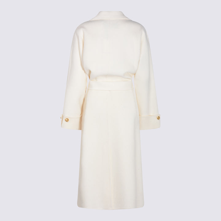 Elisabetta Franchi Coats - MILK | 1db9d71c3da813c552d9e12ba9b4fec1af53adba