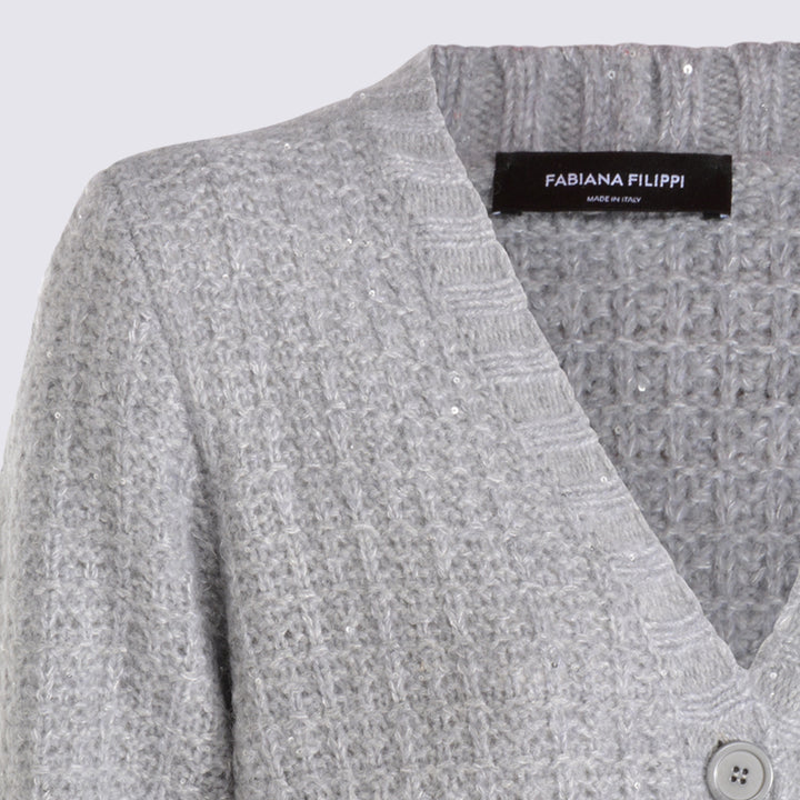 Fabiana Filippi Sweaters - Metallici e grigi | e226ef6d4ddd895189f2fd5fab7db8b5e10cfddf