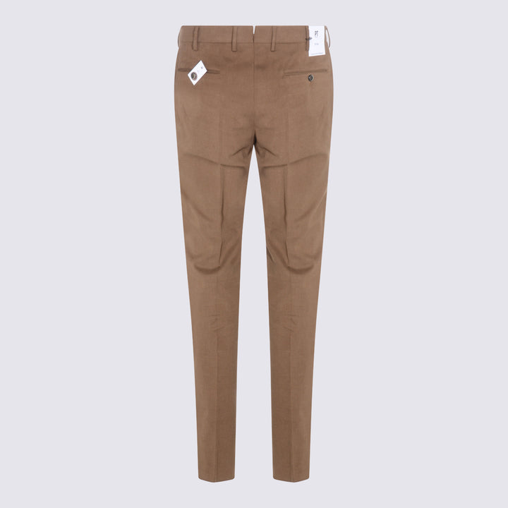 Pt Torino Trousers - Brown | 9c20fb6799d14f85a974412059fe1ca11b6524b3