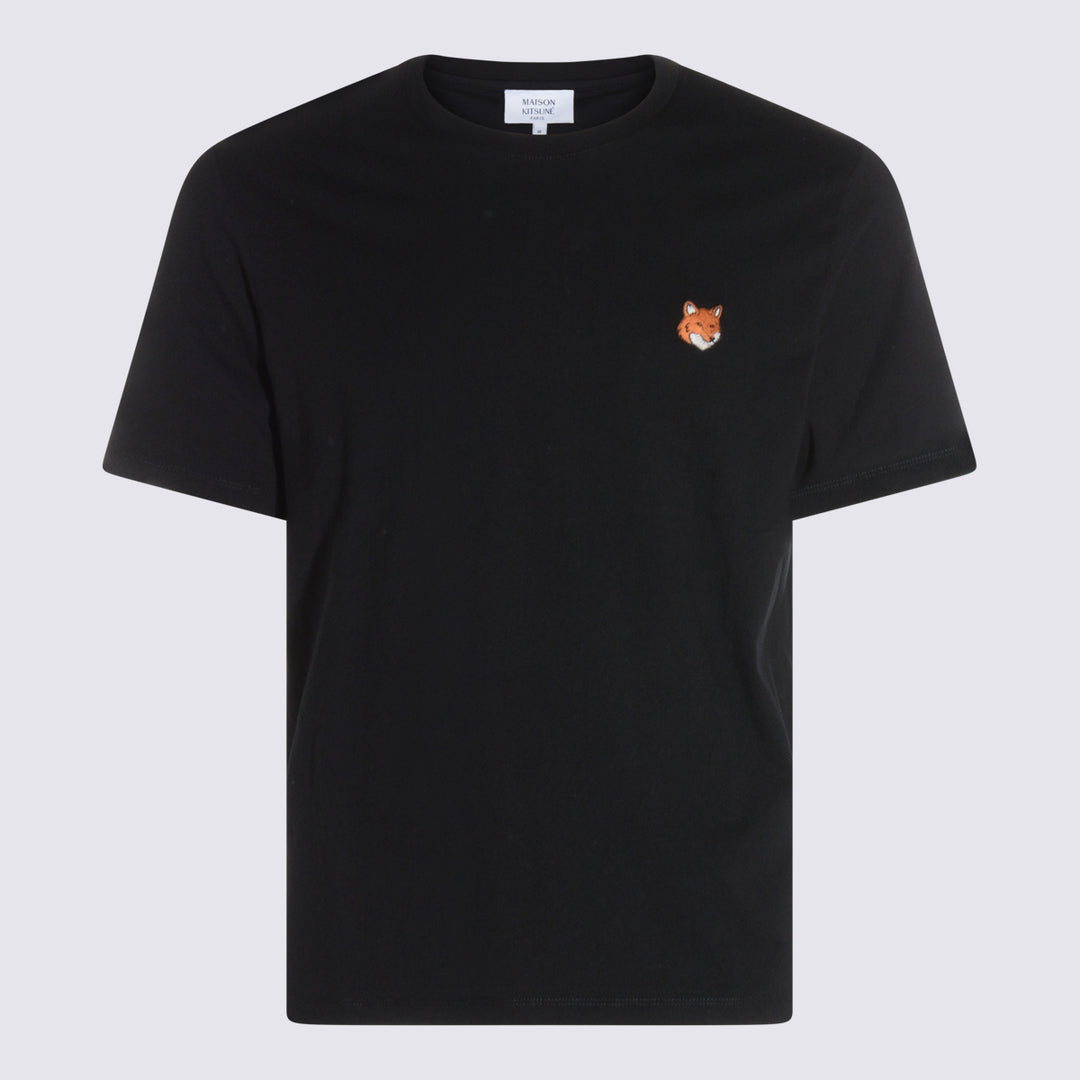 Maison Kitsune' T-shirts and Polos - Blacks and greys | b1d689b3213d986e3259b31b38a43b30044f3751