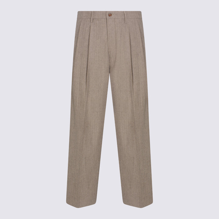 Nn.07 Trousers - BROWN MELANGE | 82dfb0a4f169beaff9ba1aa4eac68ffcec250589