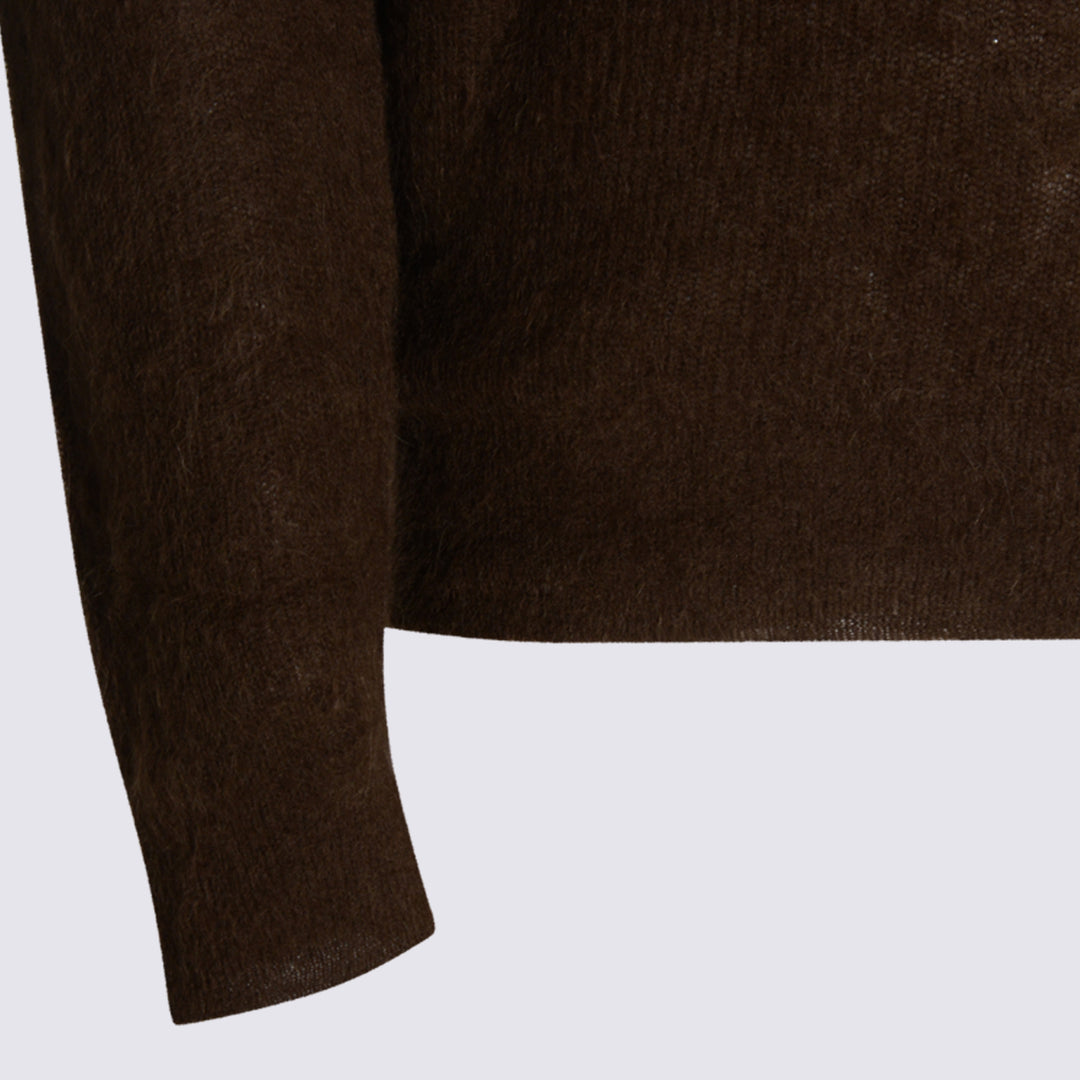 Auralee Sweaters - Dark brown | 9493d9c3f5940708228fb45f7424336d18bf1f2e