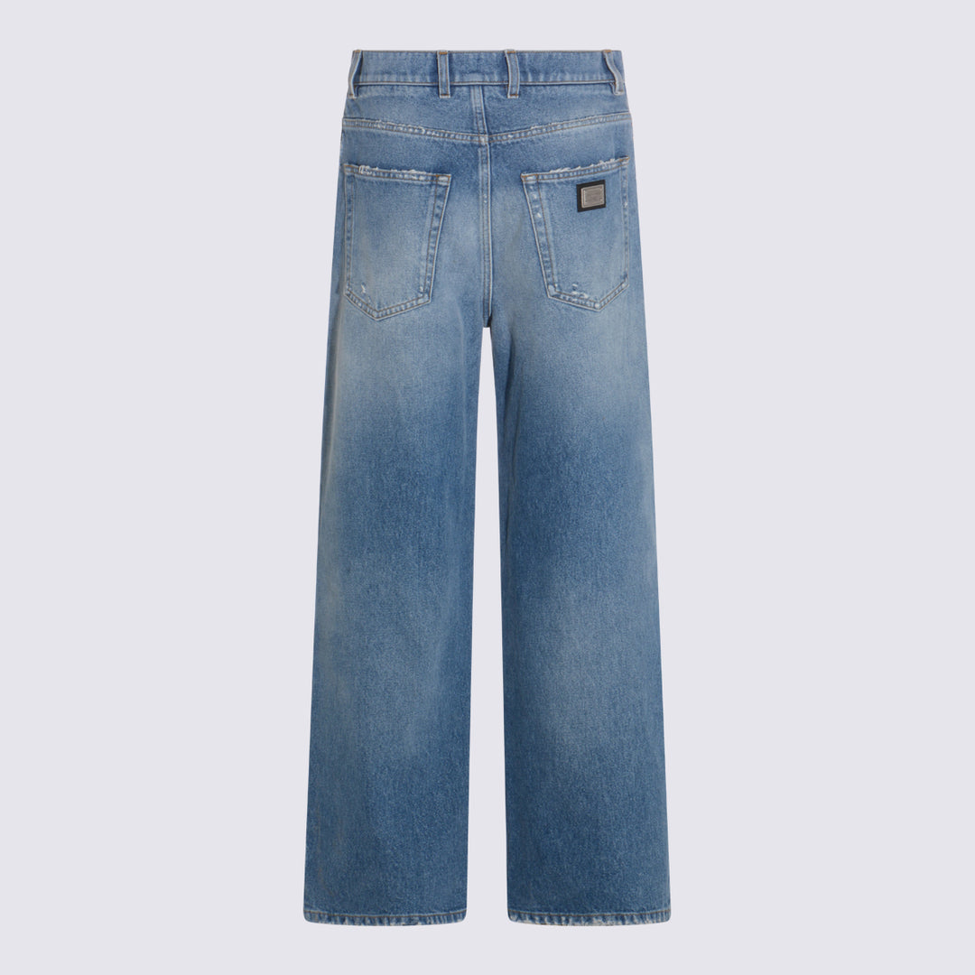 Dolce & Gabbana Jeans - Blue and green | 829825f028fe67c2ef82456e0fff560a0f4460d0