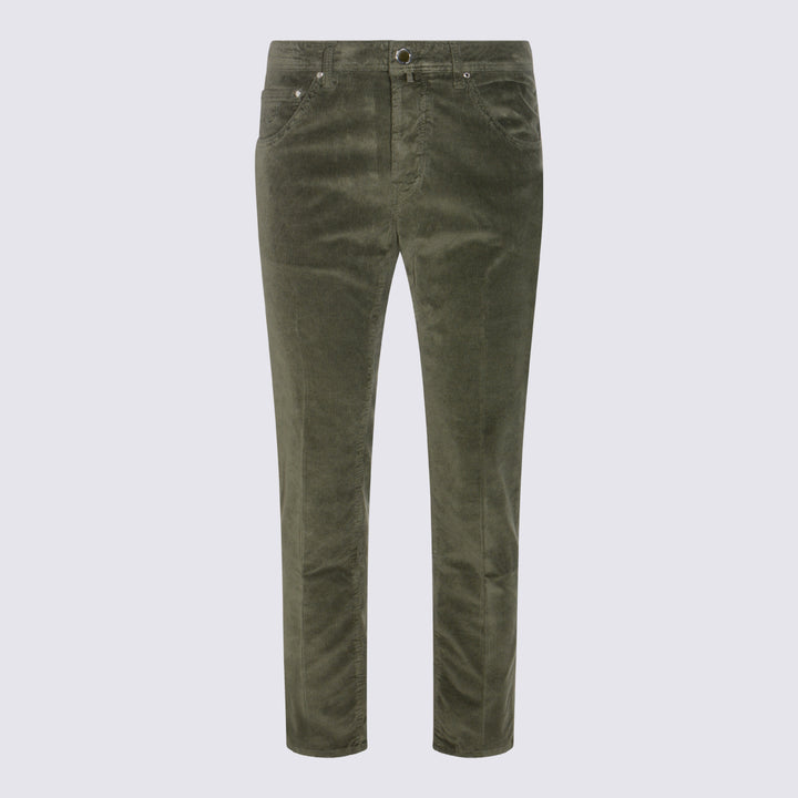 Jacob Cohen Trousers - Blue and green | 9470dabe9b500bc73faa1ff6feb5cd002d854146