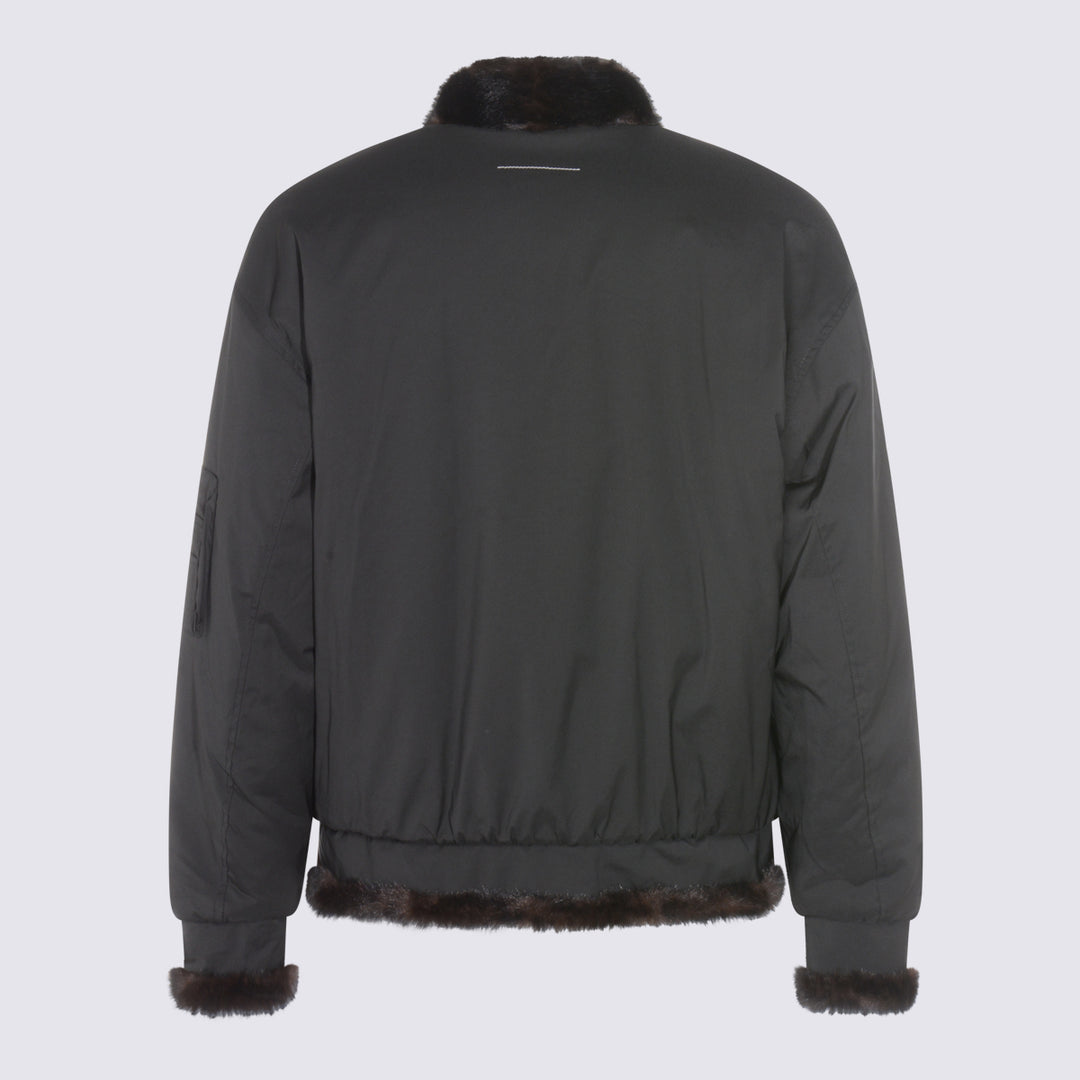 Mm6 Maison Margiela Jackets - BROWN/BLACK | 2bc52baa769ef471c9d5d1ed5f71bbb378dd8e1c