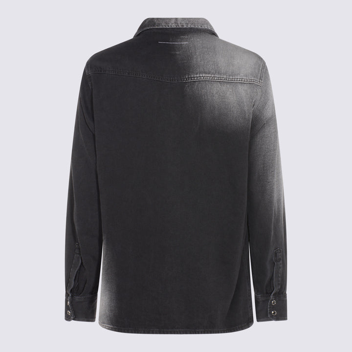 Mm6 Maison Margiela Shirts - Blacks and greys | 584b2c2d15c6e61e9c4c4a73ed798768063df132