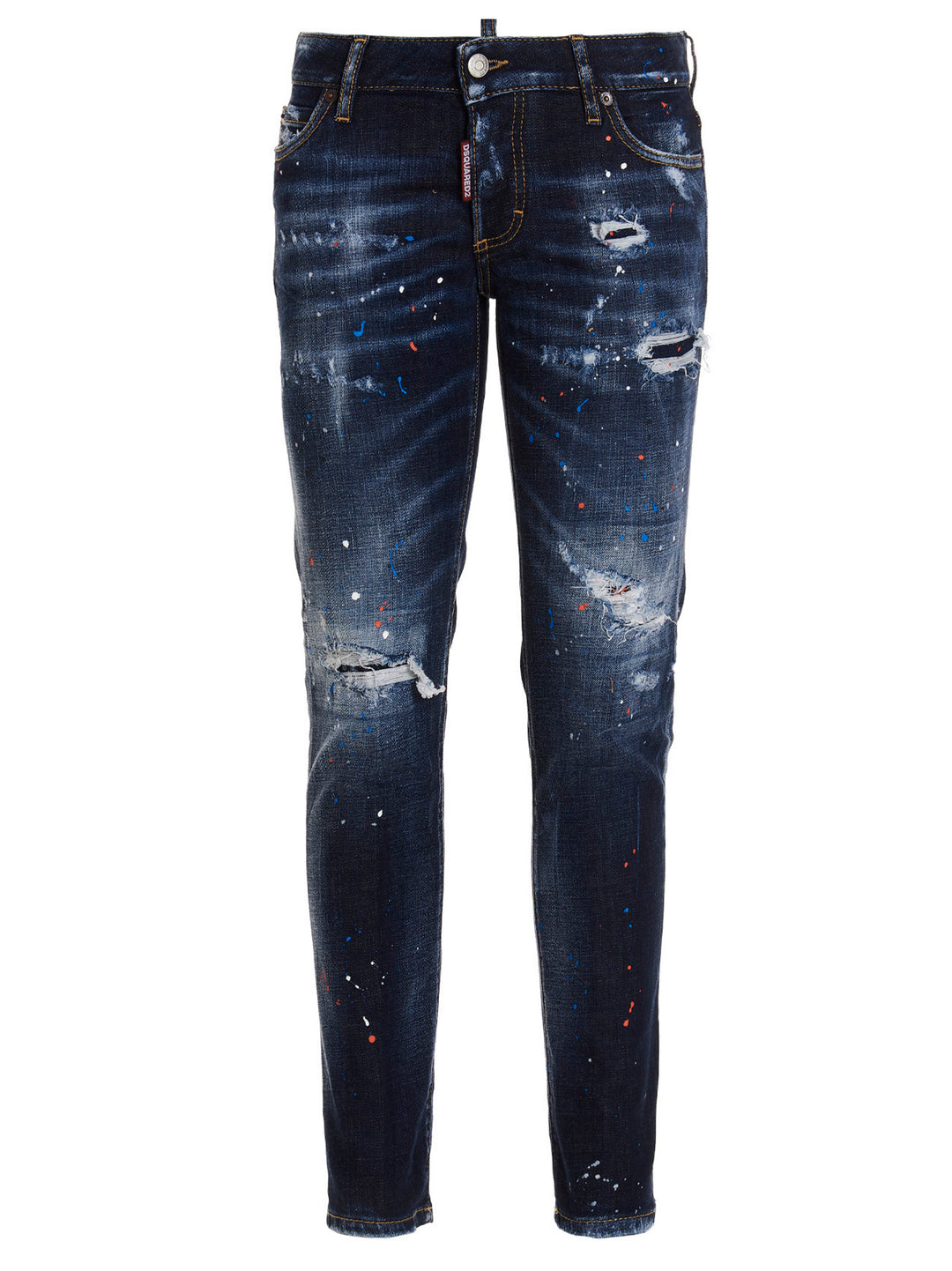 Jennifer Cropped Jeans Blue