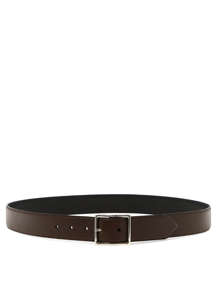 Reversible Belt Belts Brown