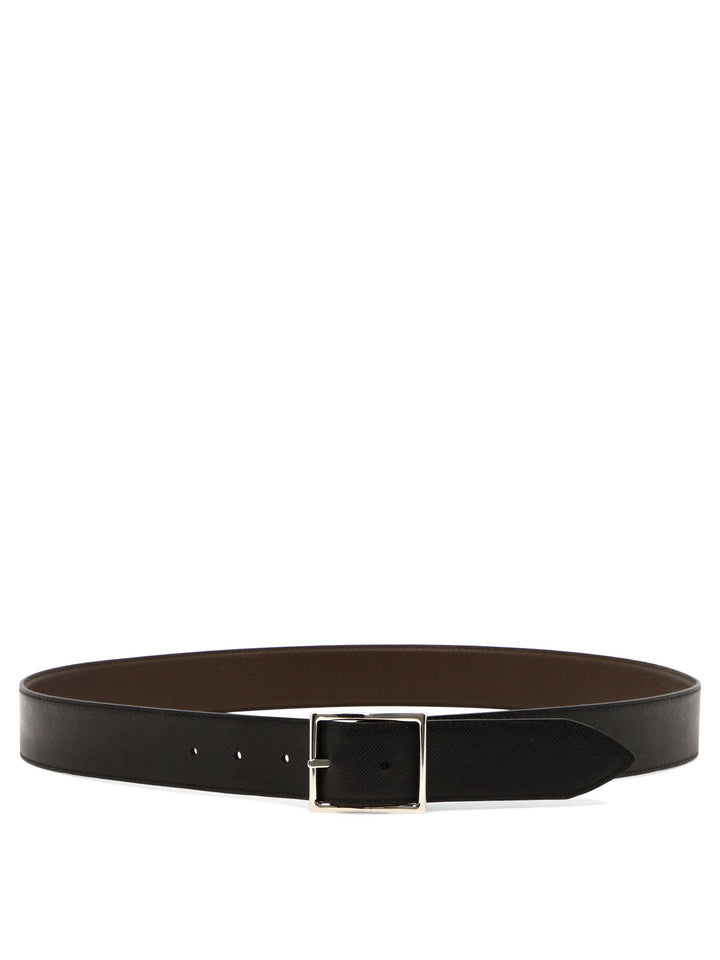 Reversible Belt Belts Brown