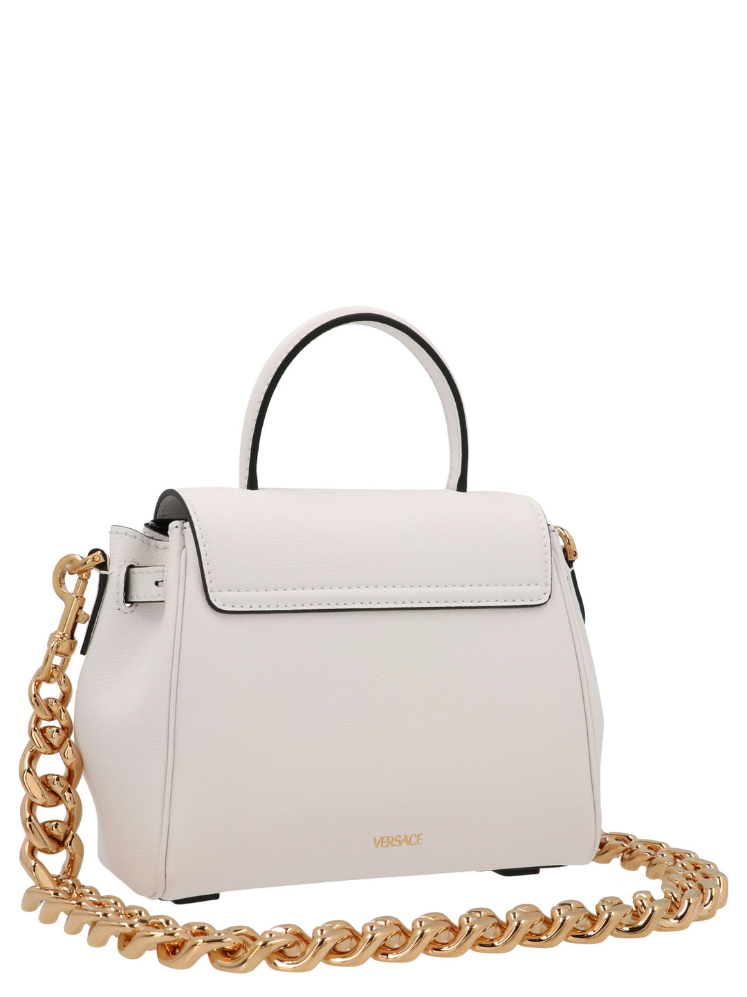Versace La Medusa Hand Bags - White | 721d328b2b82258f82c0a52d41e02d4c8006821e
