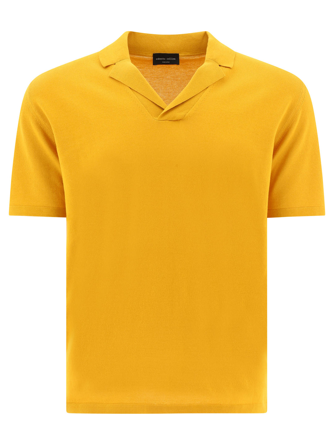 Open Polo Shirts Yellow