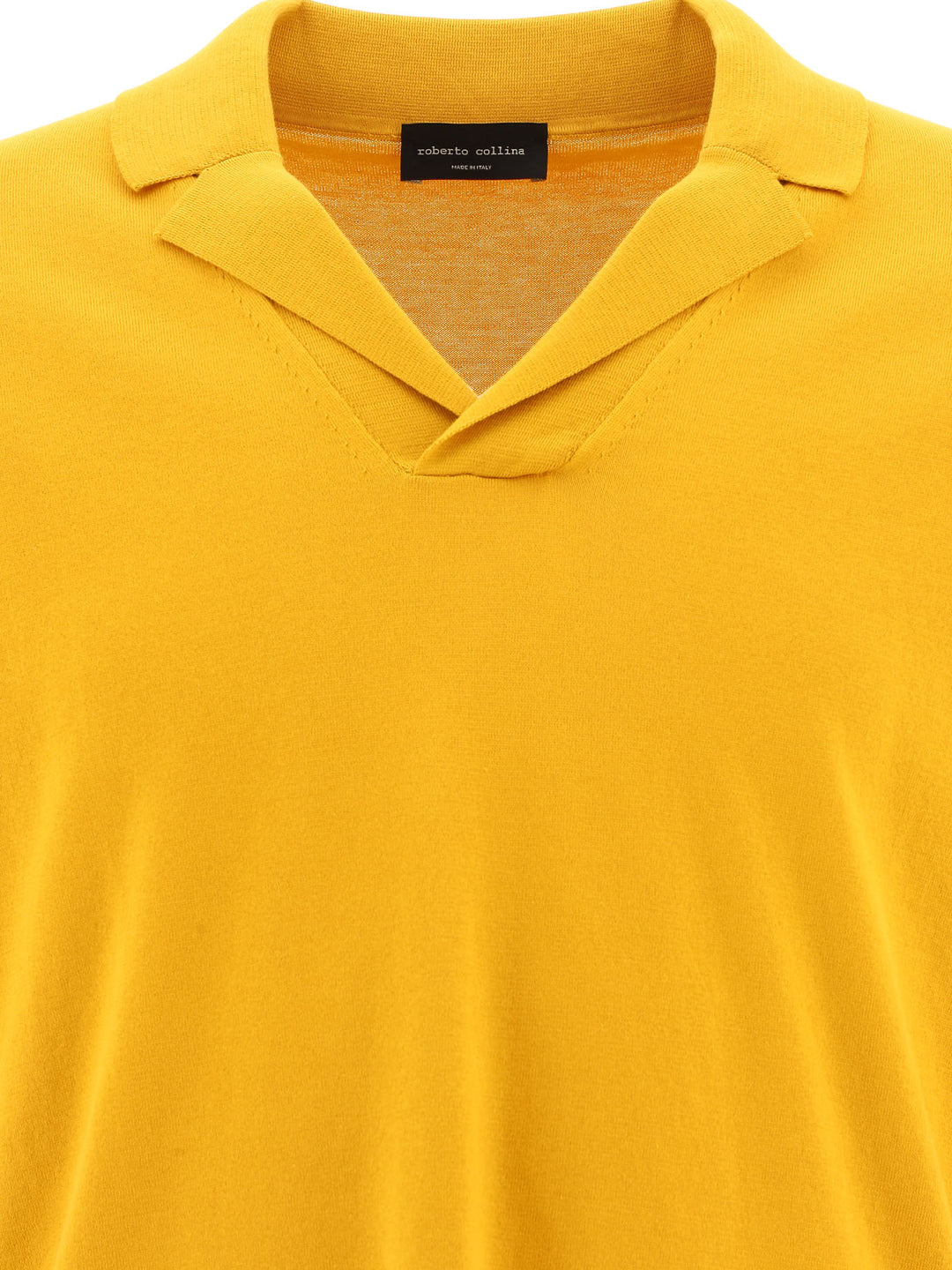 Open Polo Shirts Yellow