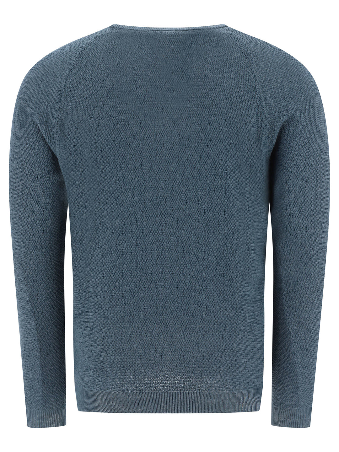 Bouclé Sweater Knitwear Light Blue