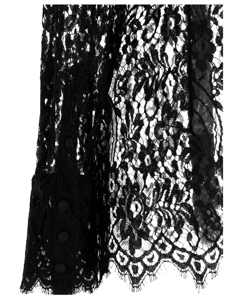 Dolce & Gabbana Lace Shirt Shirt and Blouse - Black | 12a469498423c577e3453a4b6bd1908b542bd99f