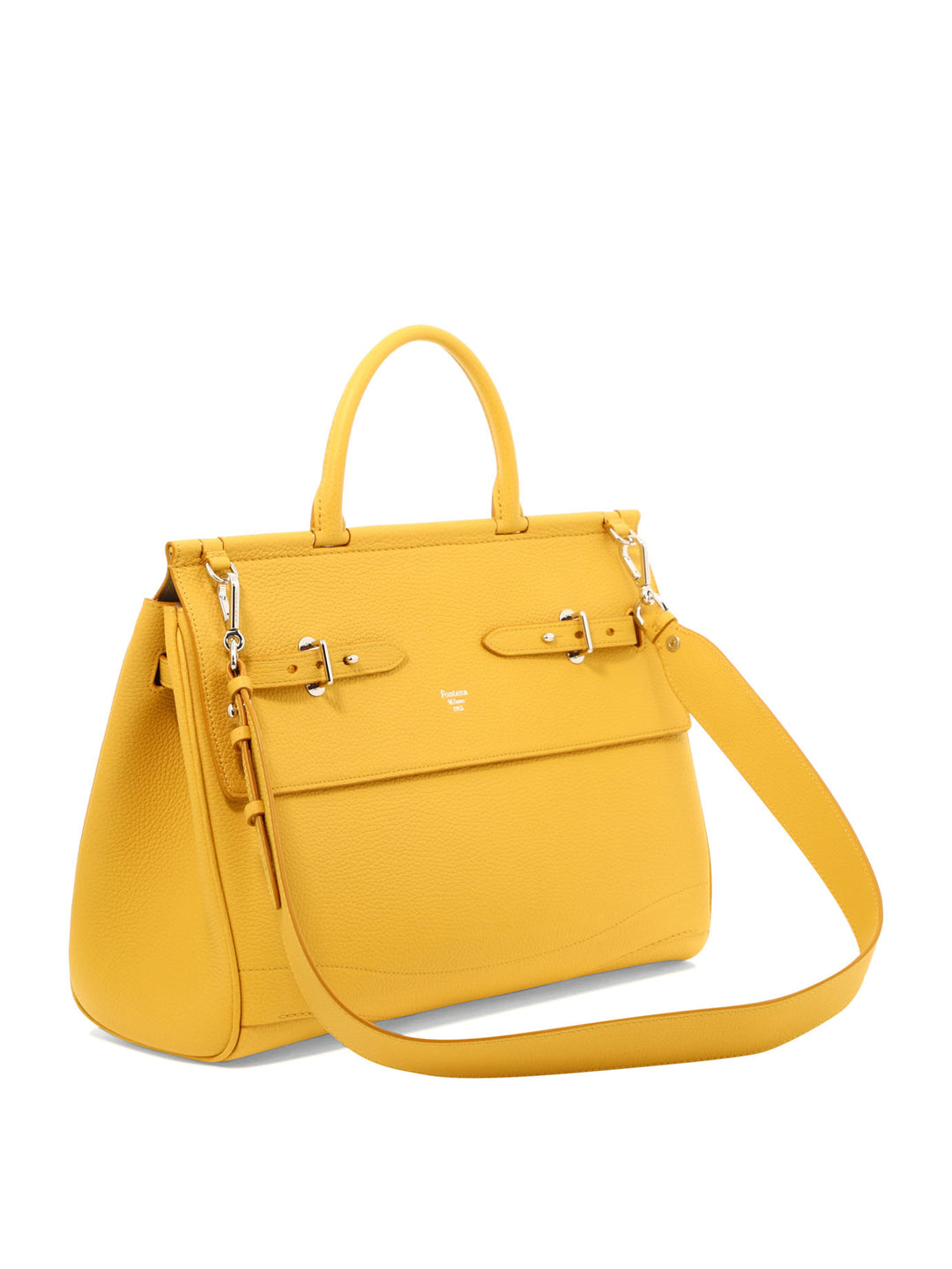 Mina Media Handbags Yellow