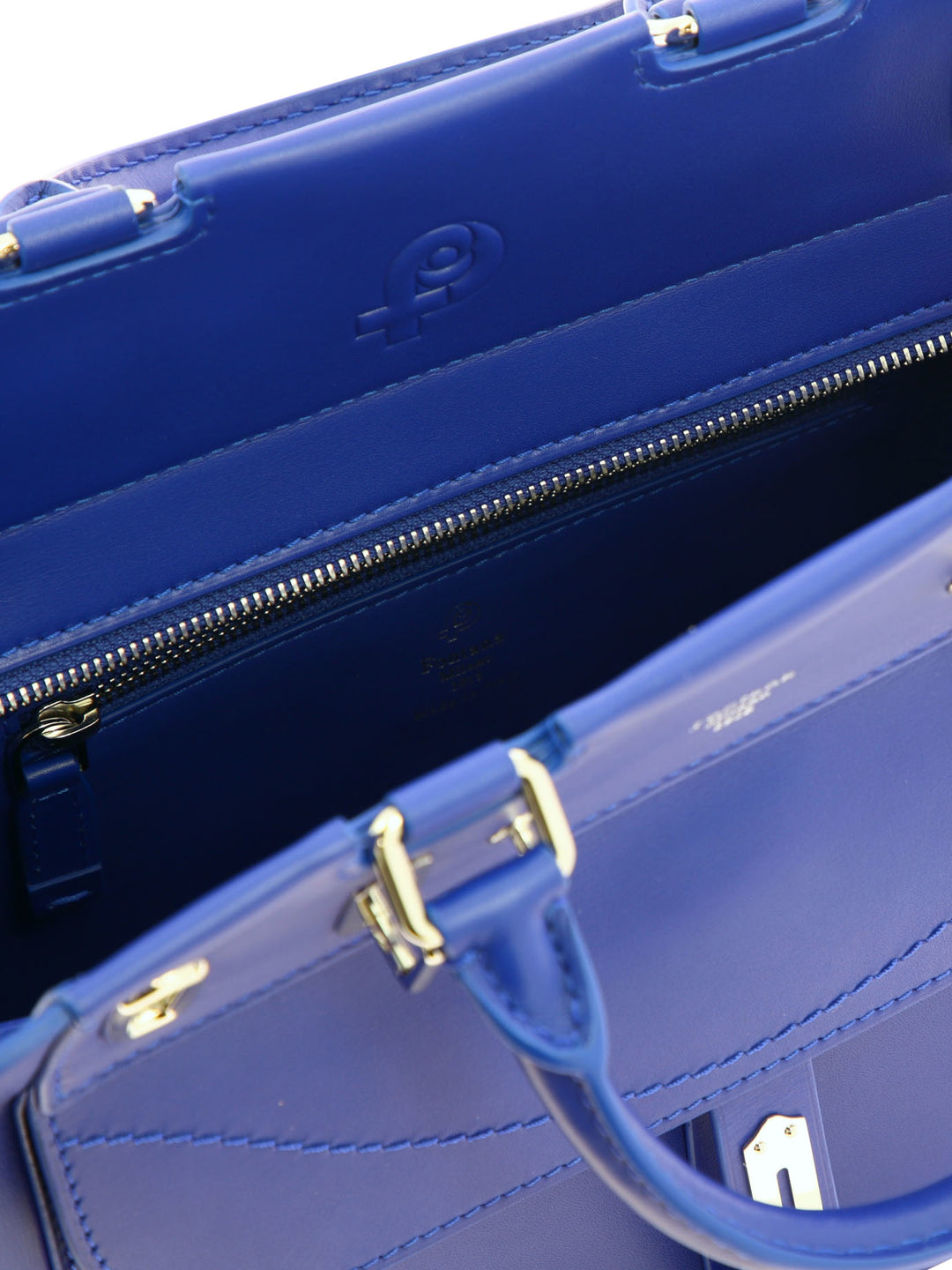 A Lady Handbags Blue