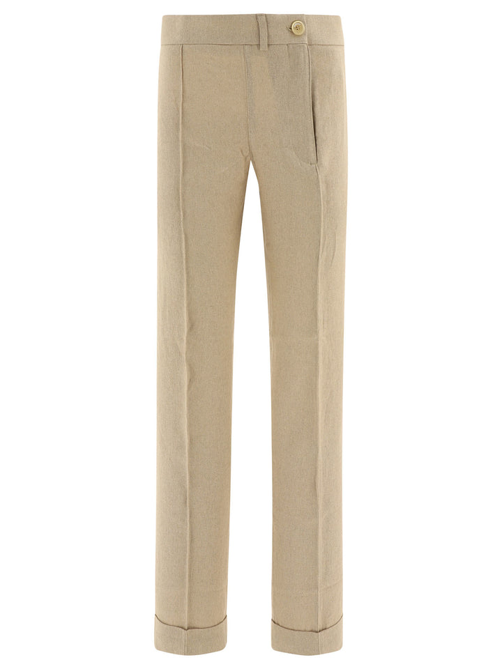 Le Pantalon Fresa Trousers Beige