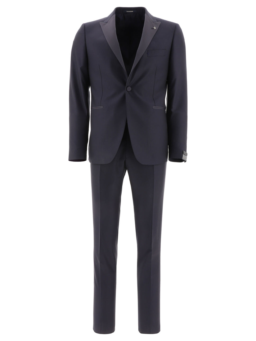 Single-Breasted Tailored Suit Suits Blue