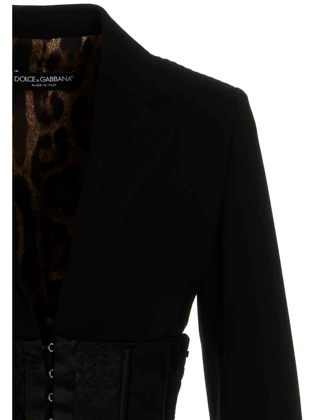 Dolce & Gabbana Corset Blazer BlazerS - Black | 6b6d1ba3e2169d076f5cc6e4087337d9855694fd