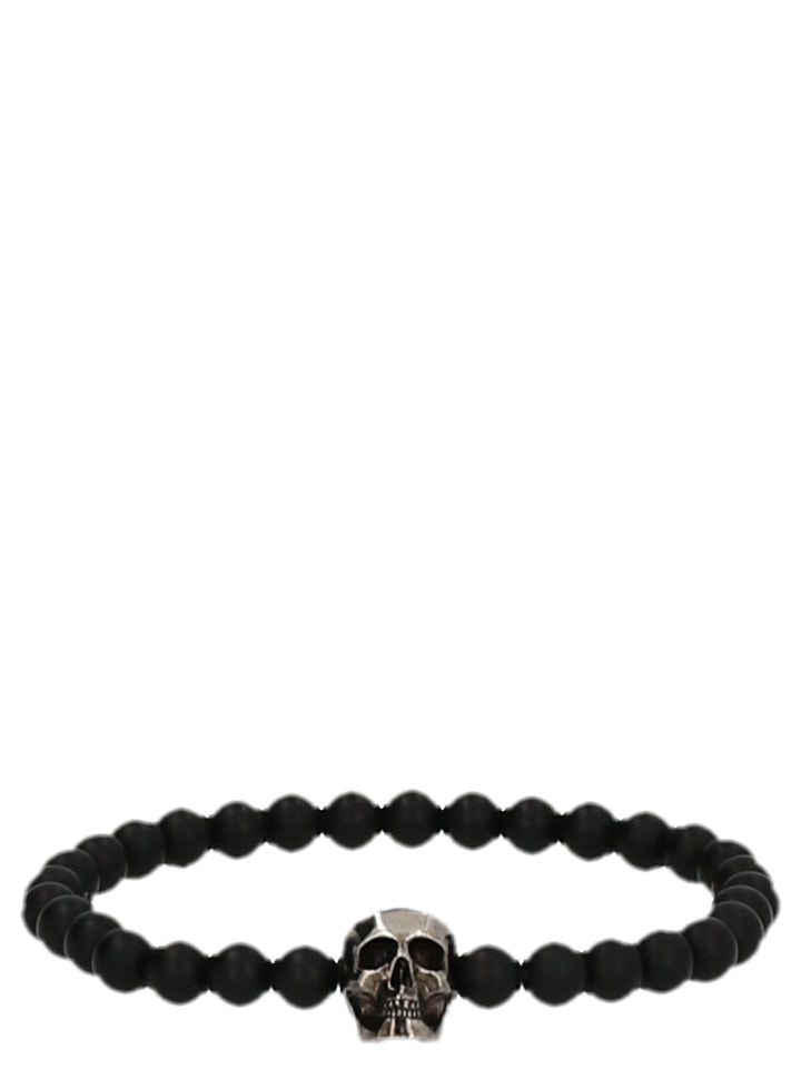 Mcqueen Skull Spheres Bracelet Jewelry - Black | d039b2dfef7d80041285ebb8aaf31973621609dd
