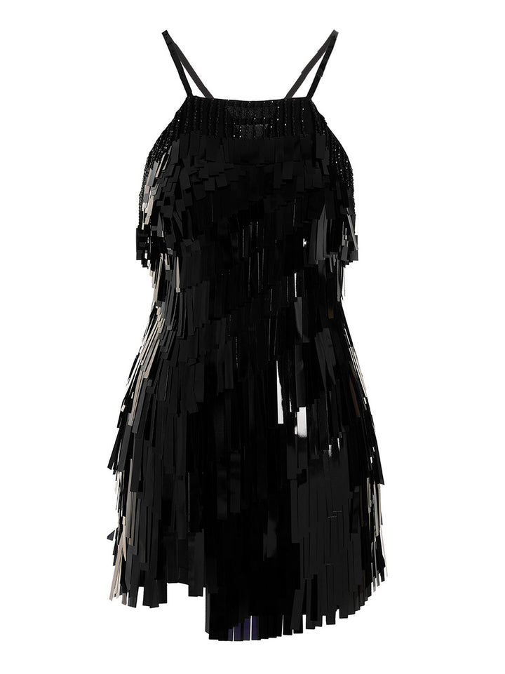 The Attico Sequin Dress Dresses - Black | 01c29c1f9f0b2aee7d30f953b64ca55c6166ed32