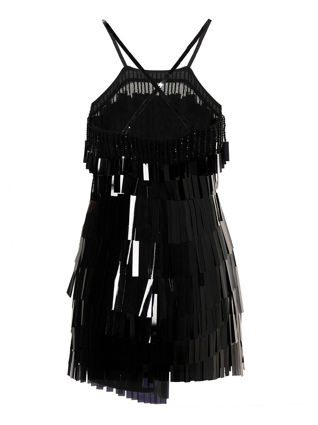 The Attico Sequin Dress Dresses - Black | 6186cca19688e1139ccff4d17181ed763082fc4d