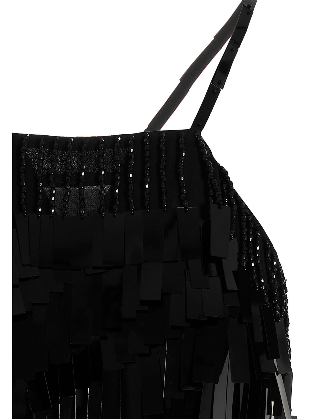 The Attico Sequin Dress Dresses - Black | 3b45badb3aa7aa21b80c2d3571a62d2ac8b7ac7d