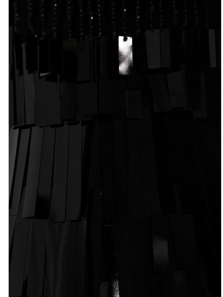 The Attico Sequin Dress Dresses - Black | 9e6fb929254cea78210c17491f8178e11248f1e8