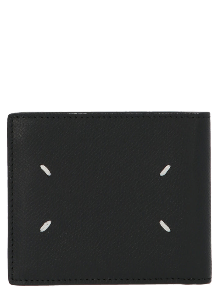 Maison Margiela Stitching Wallets and Card Holders - Black | b9e8cb96add9eccb4fb4d51292994293702a5541