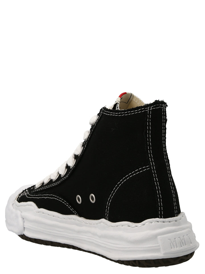 Maison Mihara Yasuhiro Hank High Sneakers - Black | 30c745399881bcced654aa6098b9bdb8a351255a