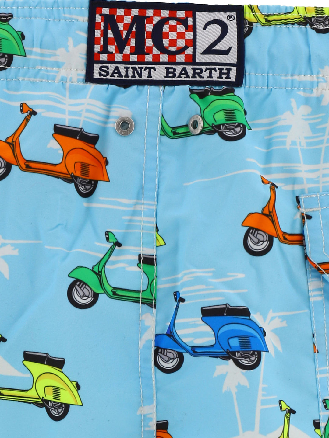 Vespa Island Costumes Light Blue